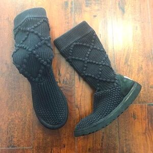 UGG Argyle Knit Boots